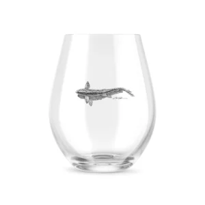 Shallow Water Cruiser Stemless Wine Glass