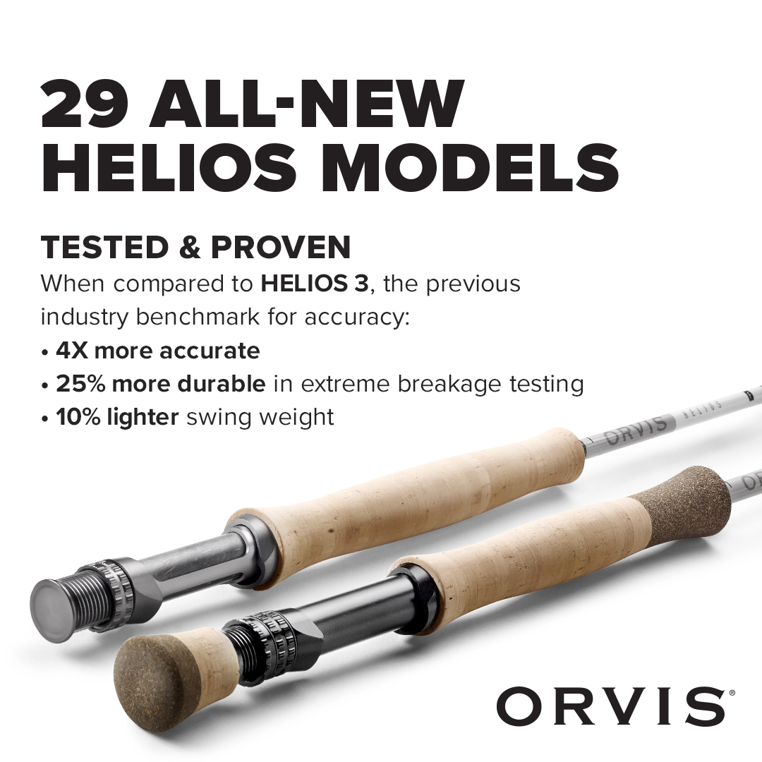 Orvis Helios F Fly Rod 4wt 7'6