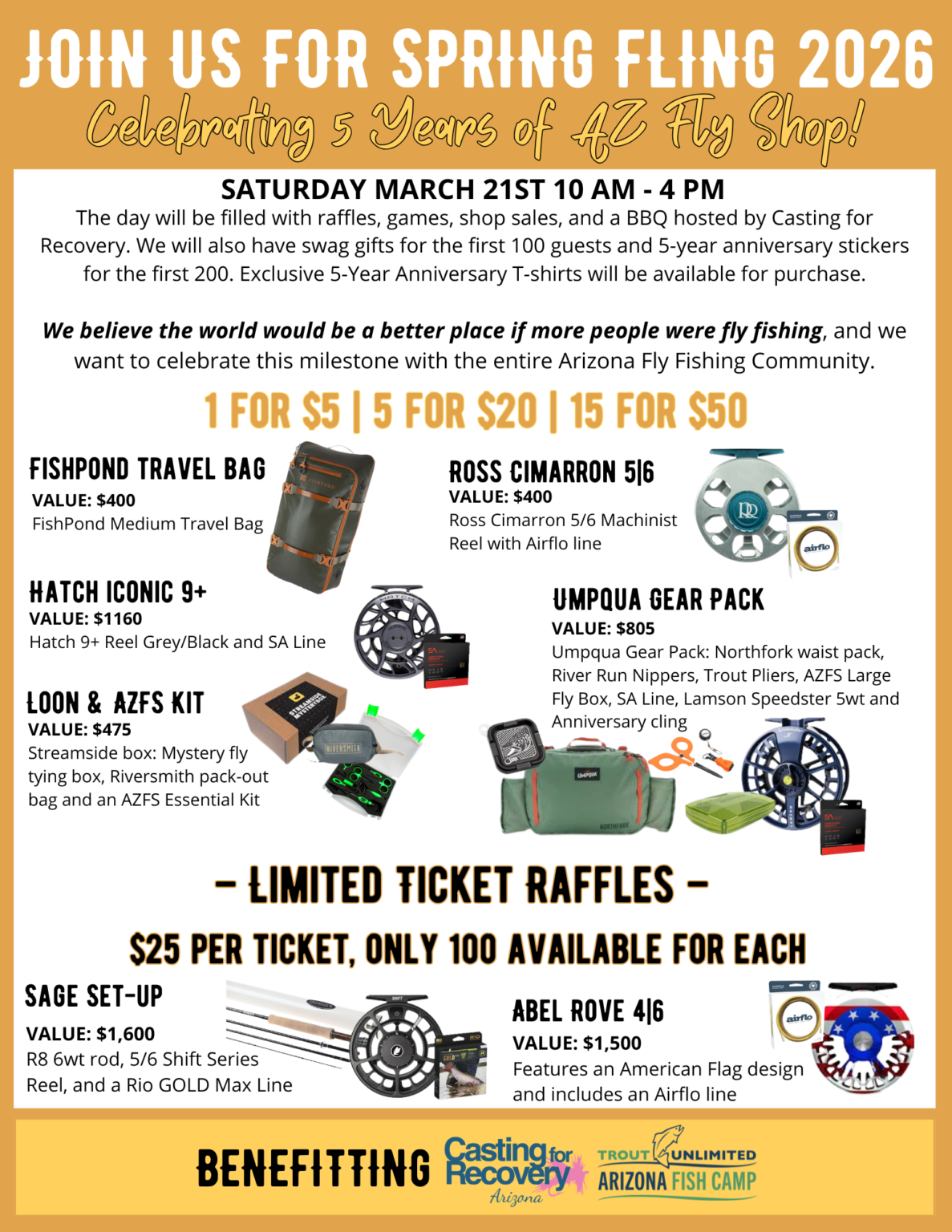 Spring Fling 2026 - AZ Fly Shop